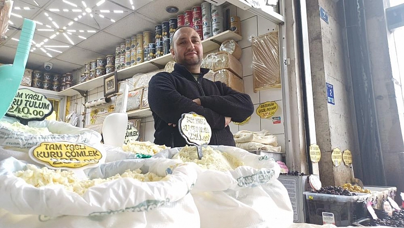 Kaliteli peynir kokusundan anlaşılır