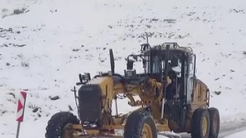 Kapanan Nemrut Dağı yolu ulaşıma açıldı