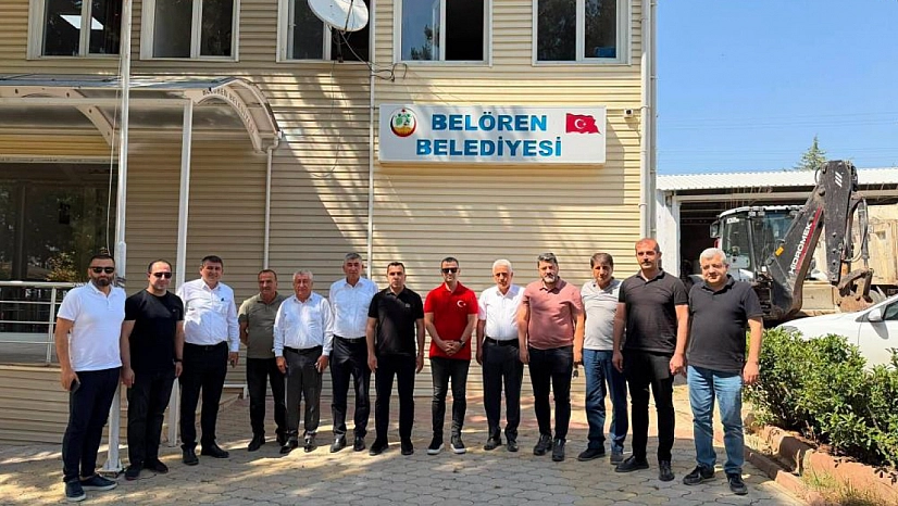 Kırsal altyapı ve yol yatırımları yerinde incelendi