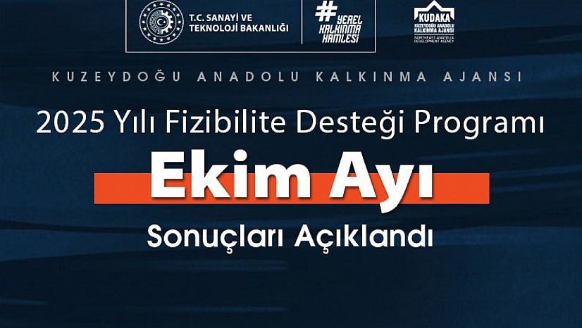 KUDAKA desteği programı sonuçlarını açıkladı
