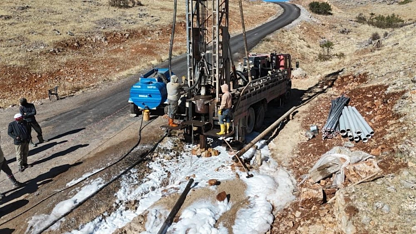 Kuşçu köyünde su hasreti sona erdi