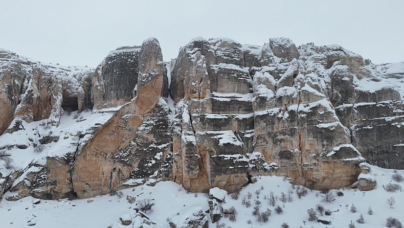 Levent Vadisi kış manzarasıyla hayran bıraktı