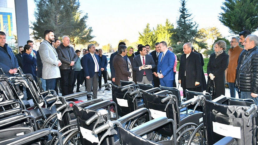 MAGİNDER'den 50 tekerlekli sandalye bağışı