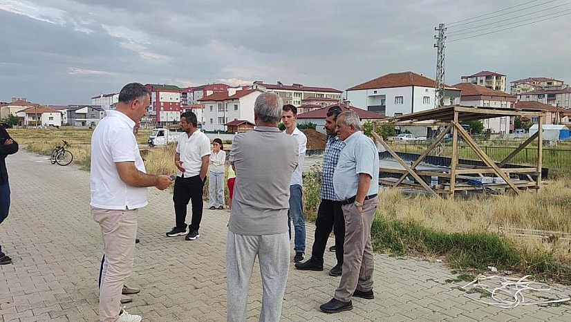 Mahalle ortasına yapılacak gasilhane tepki çekti