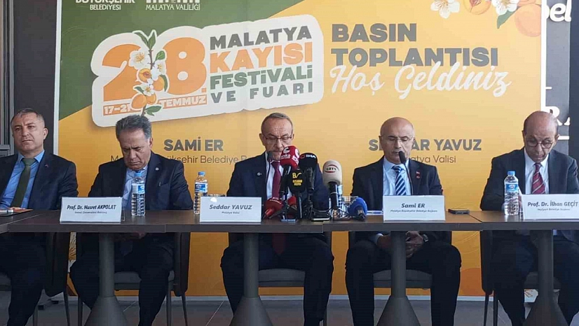 Kayısı Festivali ve Malatya Fuarı 17- 21 Temmuz'da