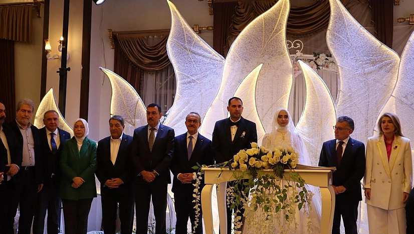 Başkan Er Kızının Nikahını Kıydı