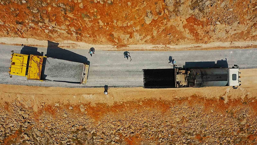 Kırsal yollarda ulaşım rahatladı!