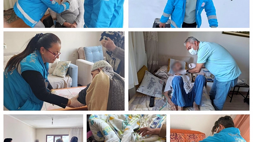 Malatya'da 5 bin 540 hastaya evde sağlık hizmeti verildi