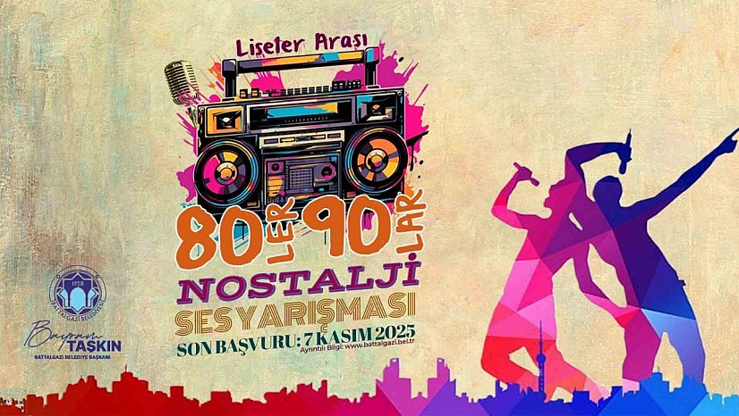 Malatya'da 80'ler 90'lar havası esecek: Liselilere nostalji yarışması...