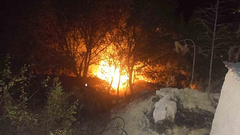 Malatya'da yangın paniği