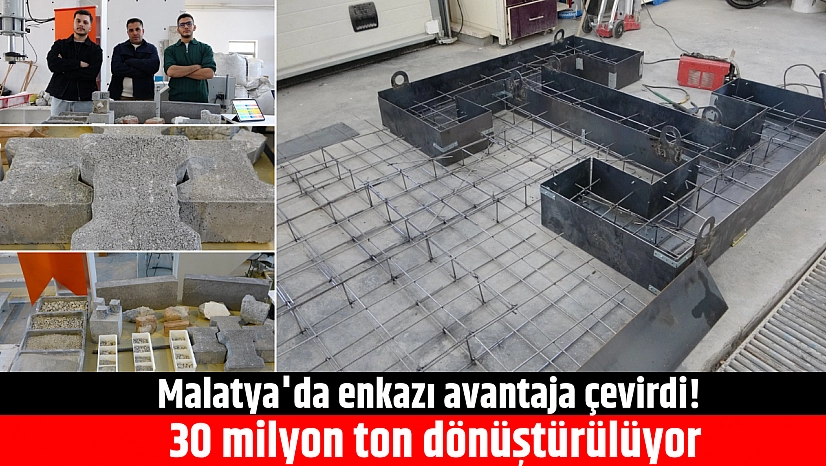Malatya'da enkazı avantaja çevirdi! 30 milyon ton dönüştürülüyor