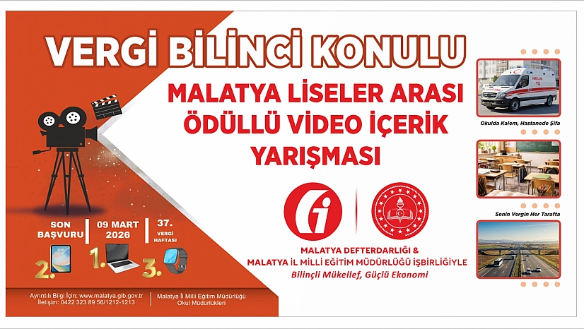 Malatya'da gençlere vergi bilinci aşılanacak