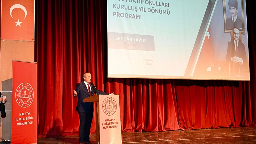 Malatya'da İmam Hatip Okulları 74. kuruluş yıl dönümü kutlandı