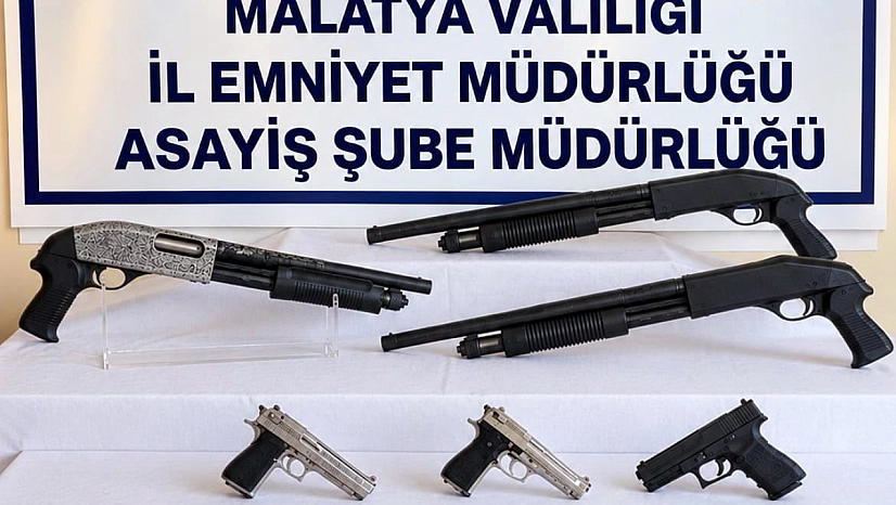 Malatya'da iş yerlerini kurşunladılar: 5 kişi tutuklandı