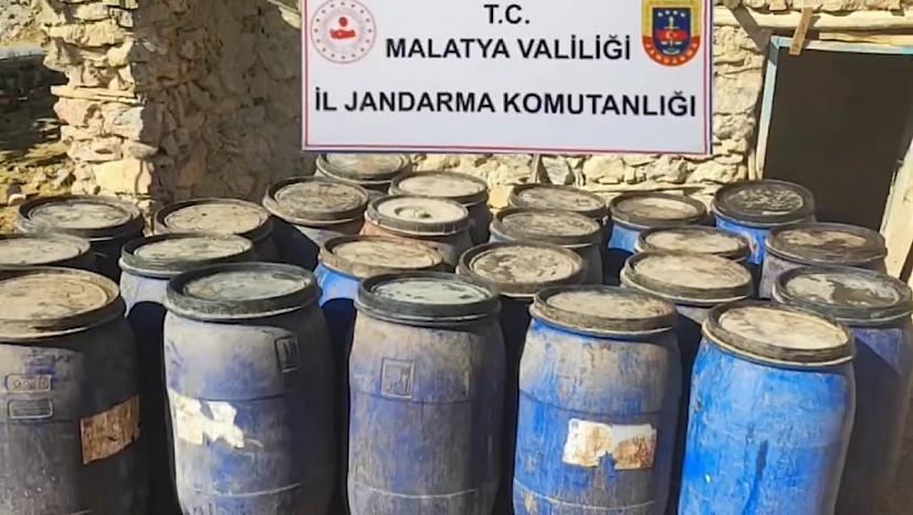 Malatya'da kaçak içki operasyonu
