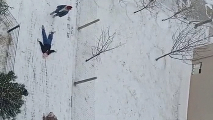 Malatya'da kar tatili çocukları sevindirdi