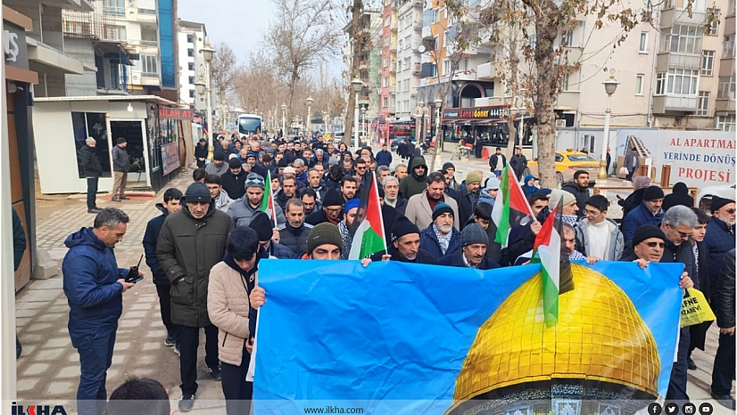 Malatya'da Kudüs yürüyüşü: Sessizlik, işgalin en büyük destekçisi....