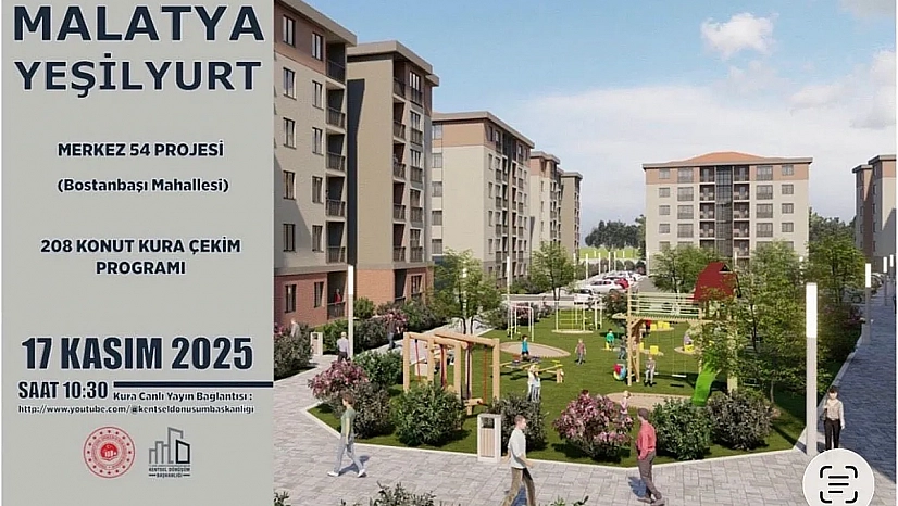 Malatya'da kura heyecanı! Bostanbaşı'nda 208 konutun hak sahipleri belli oldu…