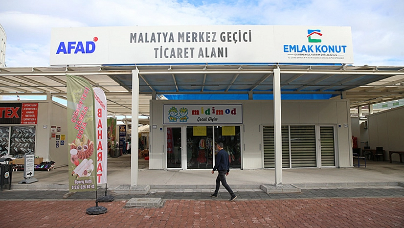 Malatya'da normalleşme süreci hızlanıyor! Esnafın kalıcı iş yerlerine taşınma süresi belli oldu