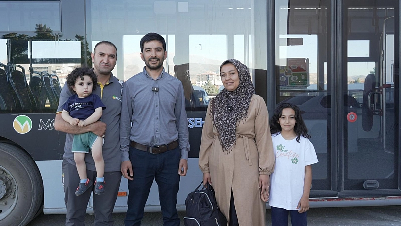 Malatya'da otobüs içinde servet unutuldu!