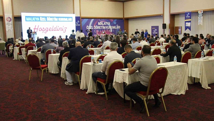 Malatya'da Özel Öğretim Kurumları çalıştayı