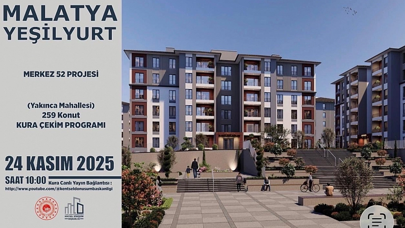 Malatya'da Yakınca Mahallesi'nin Kura Çekimi Başlıyor! Canlı izlemek İçin Tıklayın…