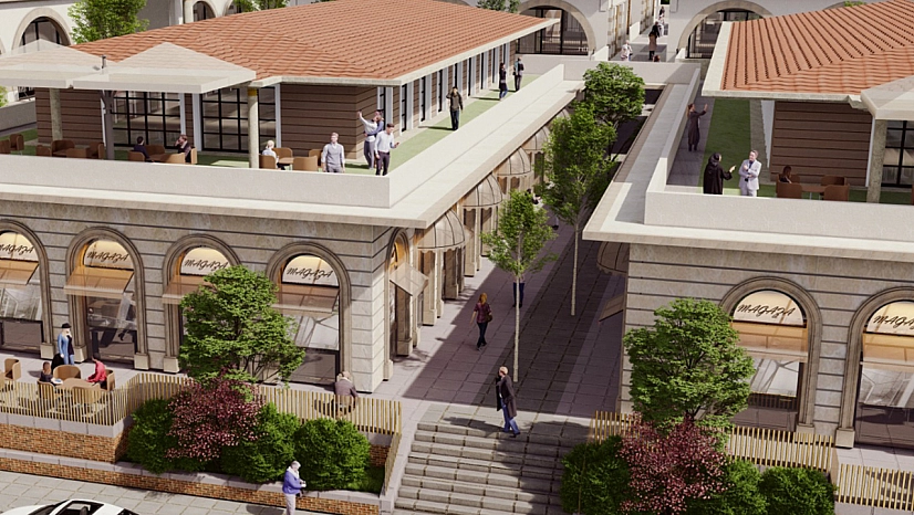 Malatya'da Yeni Çarşı hızla yükseliyor | 251 İşyeri ve 400 araçlık kapalı otopark, 2 Bin fore kazık üzerine inşa ediliyor...