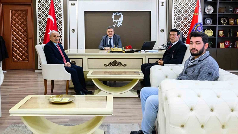 Emniyet Müdürü Kayhan Ay'a ziyaret