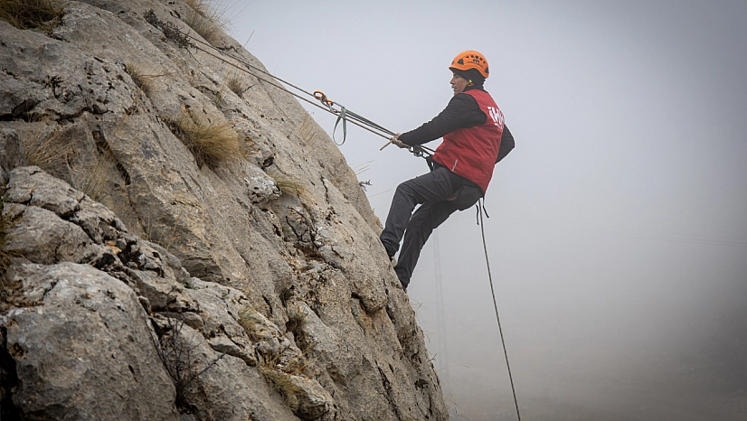 Malatya İHH ekibi afete hazırlık kapsamında eğitim yaptı