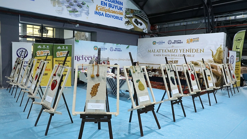 Malatya'nın 13 ilçesi halılarda hayat buldu