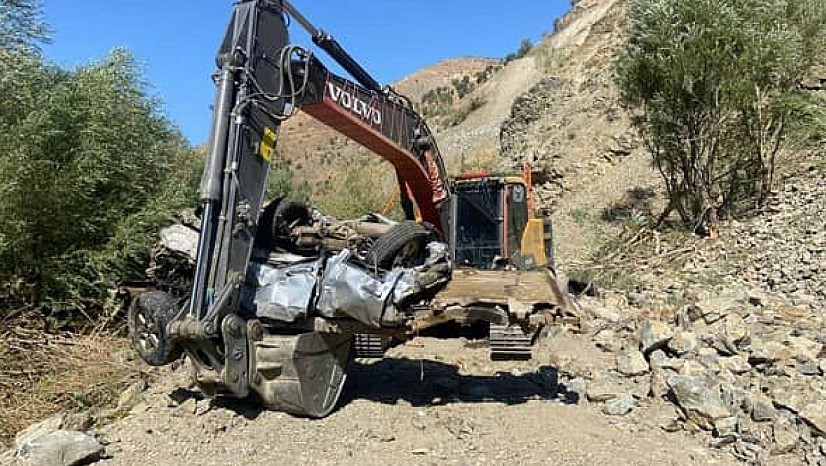 Malatya-Sincik yolunda feci kaza: 1 yaralı
