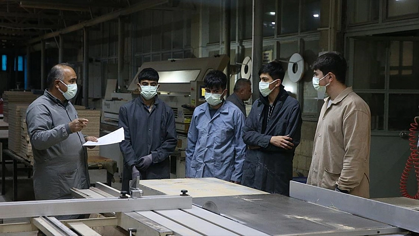 Meslek liselerinde üretim arttı