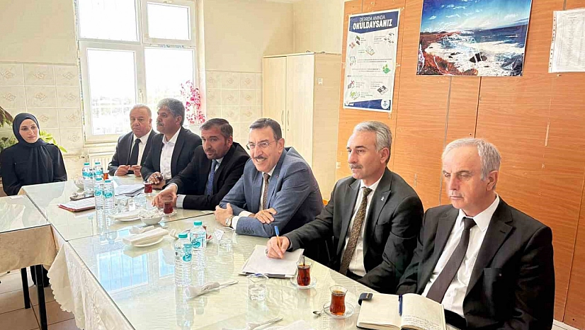 Milletvekili  Tüfenkci Arguvan'da temaslarda bulundu