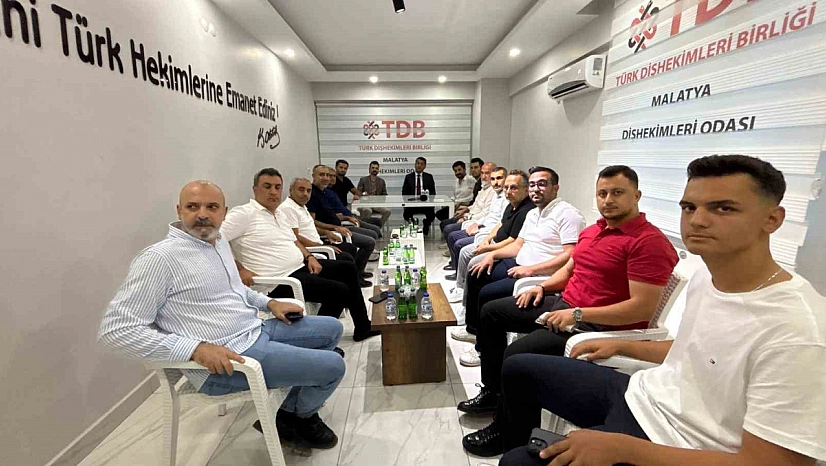 Başkan Adayı Boyraz Diş Hekimleri Odası'nı ziyaret etti