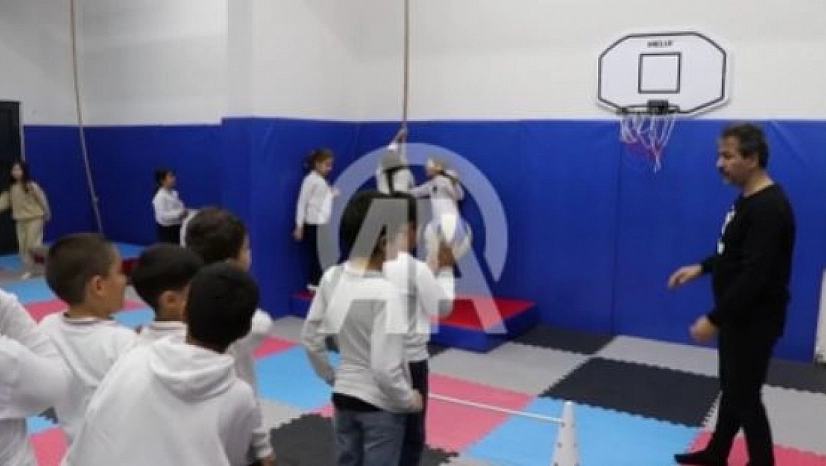 Okullardaki atıl depolar spor salonlarına dönüştürüldü