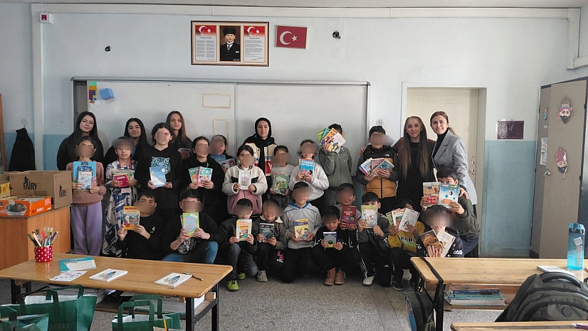 'Okulumun Kalbi Kütüphanem' Projesi tamamlandı