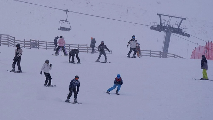 Palandöken'de kayak sezonu açıldı