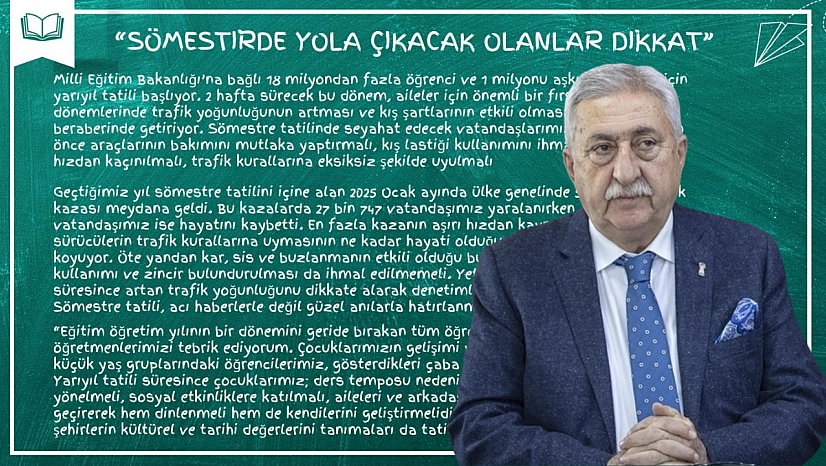 Palandöken Uyardı: Sömestre Yolu Tehlikeye Dönüşmesin