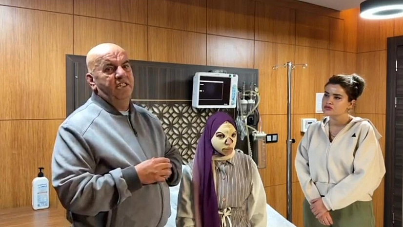 Polis memuru Şahin, Gazze'deki savaş mağduru Esma'ya umut oldu