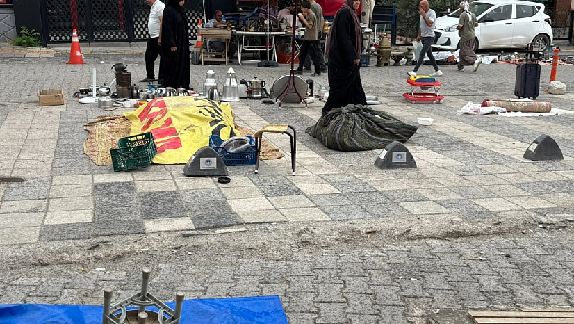 Sağanak yağış bit pazarını etkiledi! Malatya'da esnaftan yetkililere çağrı!!