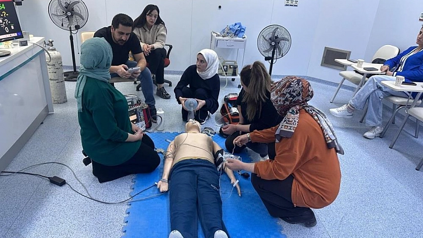 Sağlık personeline temel eğitim verildi