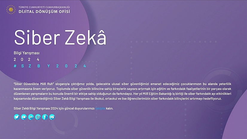 Siber farkındalığı artıracak: Pazartesi günü başlıyor
