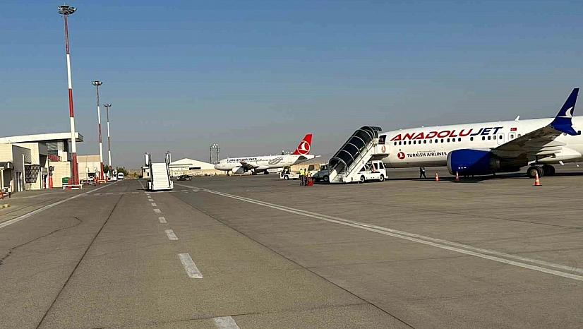 Şerafettin Elçi Havalimanı 31 bin 415 yolcuya hizmet verdi