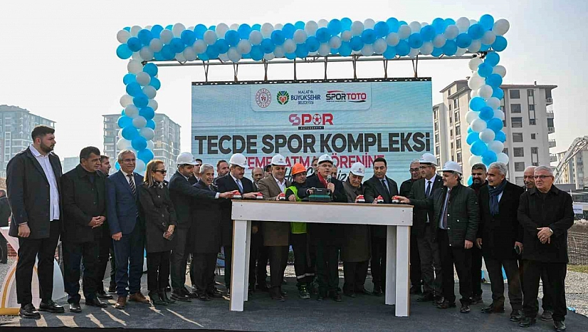 Tecde Spor Kompleksi'nin temeli atıldı