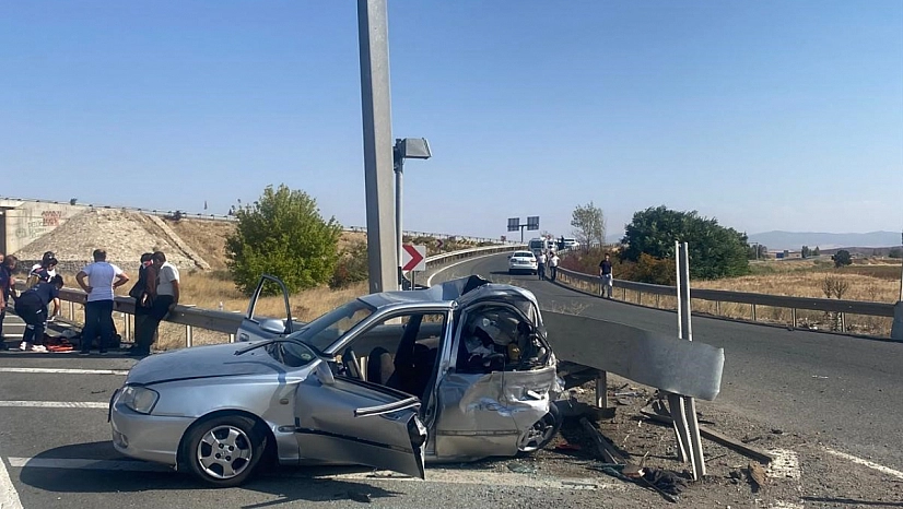 Trafik kazasında ağır yaralanmıştı