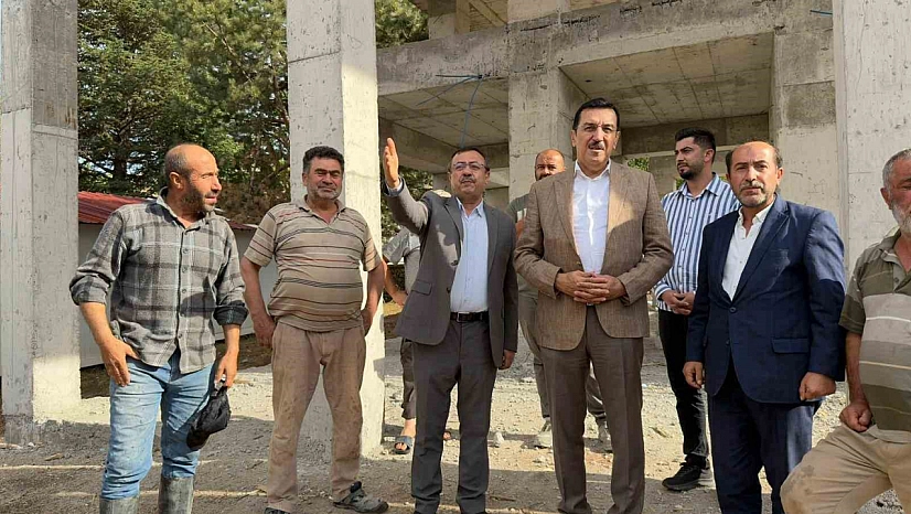 Tüfenkci, Erkenek'te incelemelerde bulundu