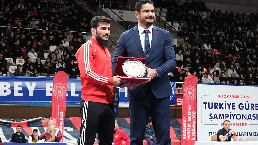 Türkiye Güreş Şampiyonası Gaziantep'te başladı