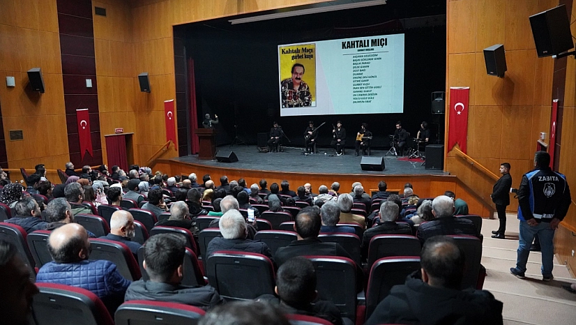 Usta Sanatçı Kahtalı Mıçe şarkılarıyla anıldı