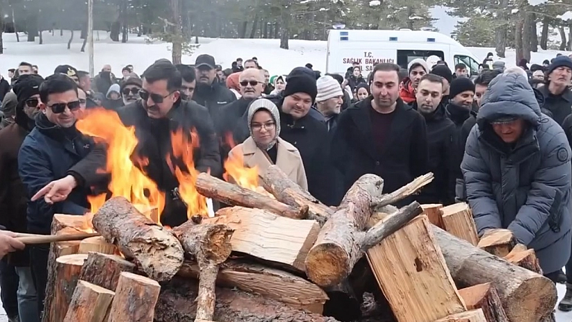 Yaylada kış festivali