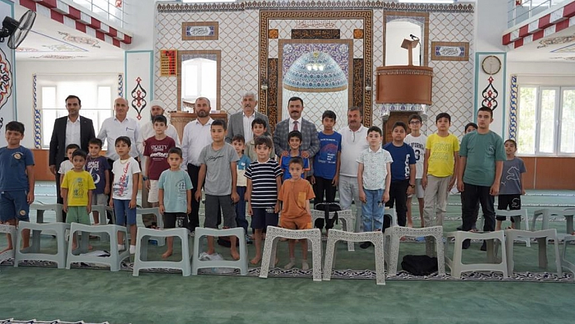 Yaz Kur'an Kurslarında ilk ders heyecanı